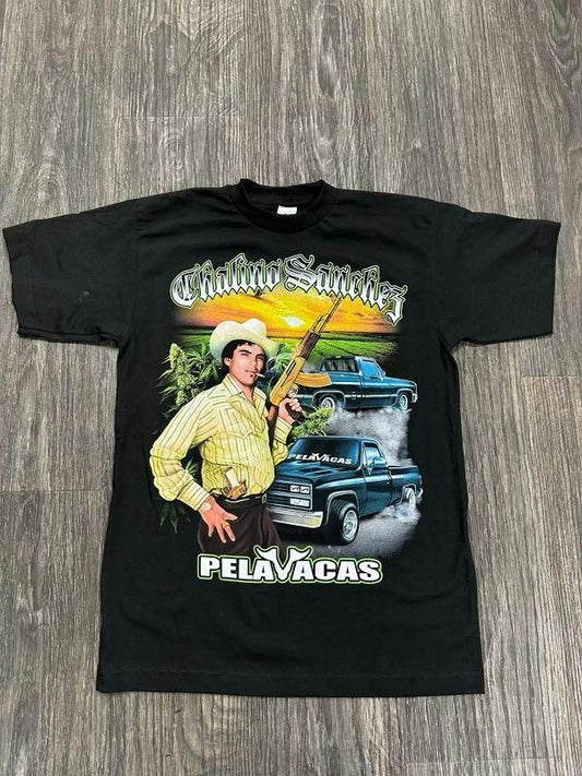 Chalino Sanchez Pelavacas T Shirt