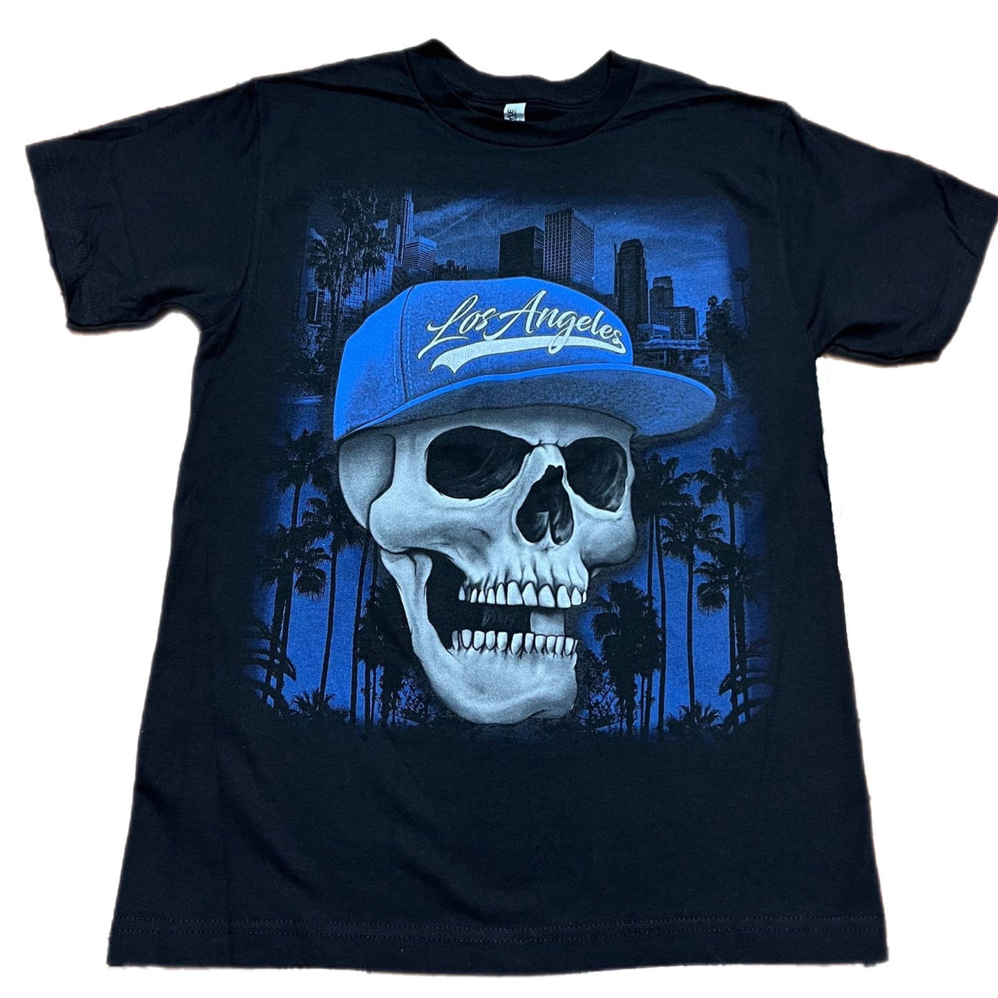 Los Angeles Blue Baseball Cap T Shirt